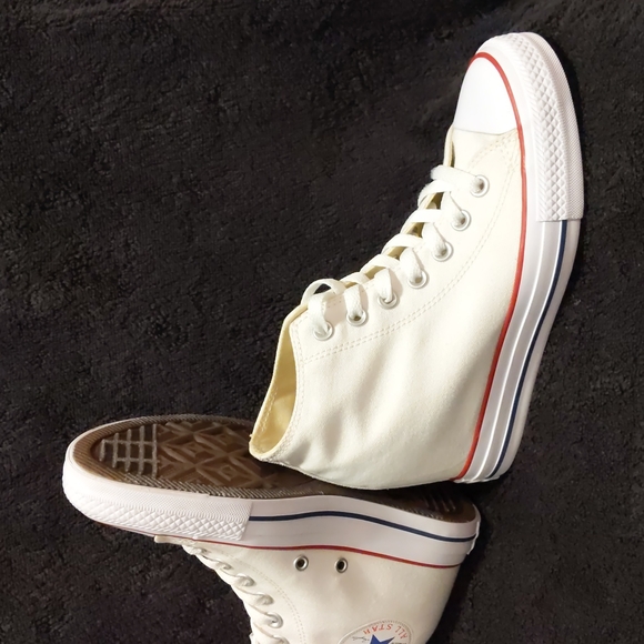 Converse Chuck Taylor Lux Mid Wedge Sneakers - Picture 12 of 12
